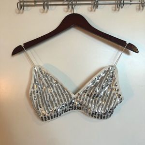 Sequins bralette top